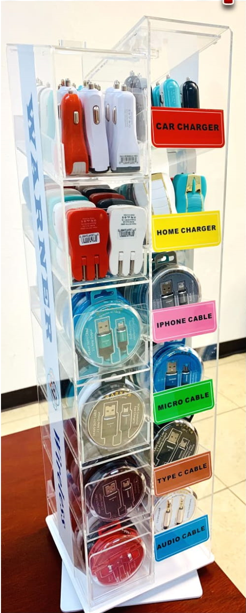 Warner Display 94 Pcs 011 Counter Top Indiana Import LLC