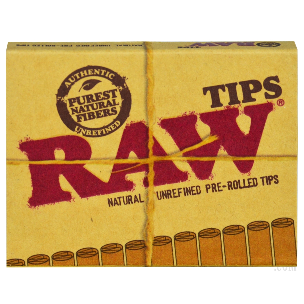 RAW TIPS PREROLLED 20 PER BOX Indiana Import LLC