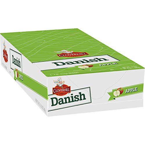 Cloverhill Apple Round Danish 6 Count Indiana Import LLC