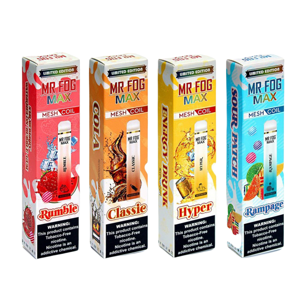 Mr Fog Max 1000 Puffs Limited Edition - Indiana Import LLC
