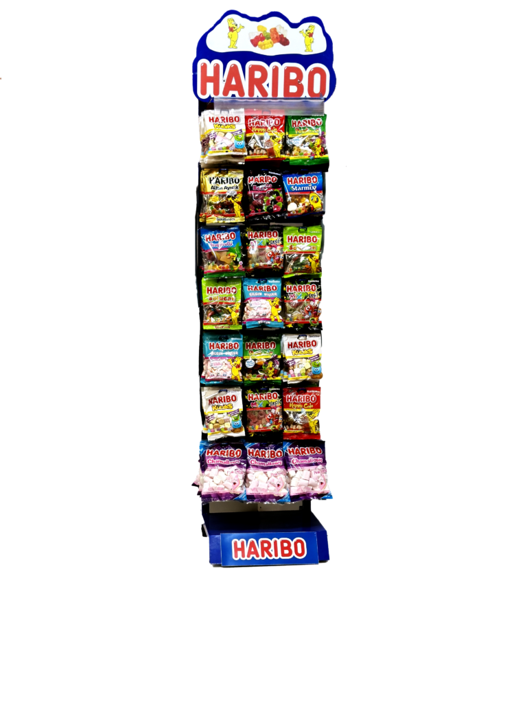 HARIBOディスプレイ HARIBO STAND DISPLAY 220 CT | Indiana Import LLC