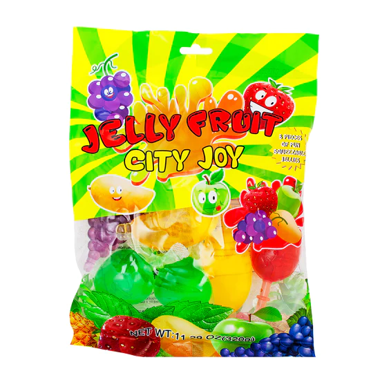 JELLY FRUITS CITY JOY 11.29OZ